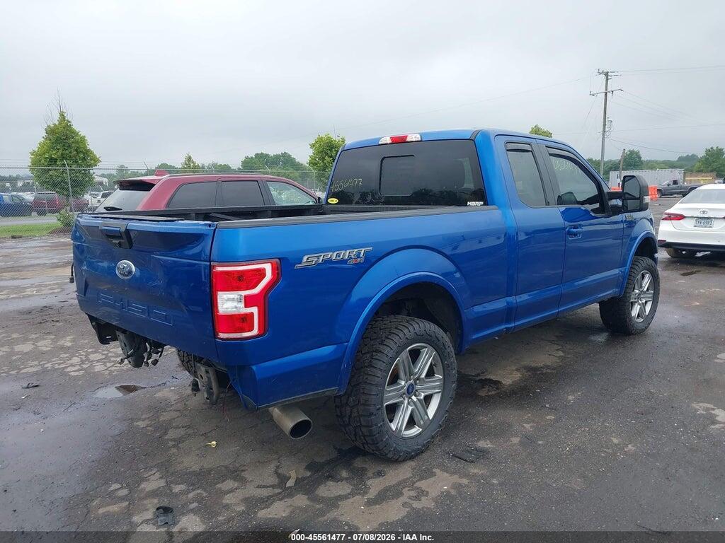 1FTEX1EP3JFD80964 2018 FORD F-150 photo no. 4