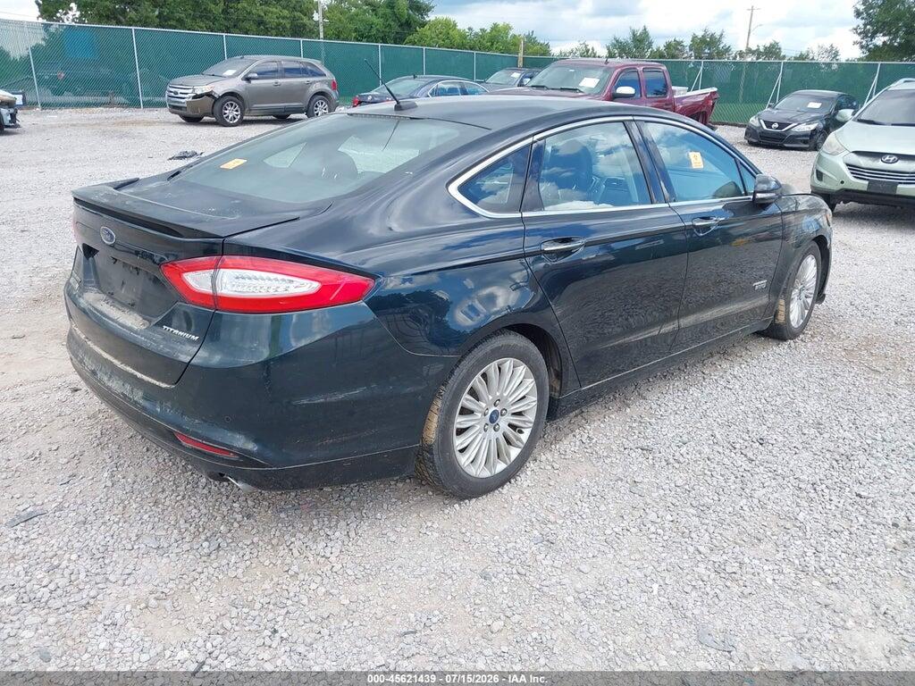 3FA6P0SU4ER154472 2014 FORD FUSION ENERGI photo no. 4