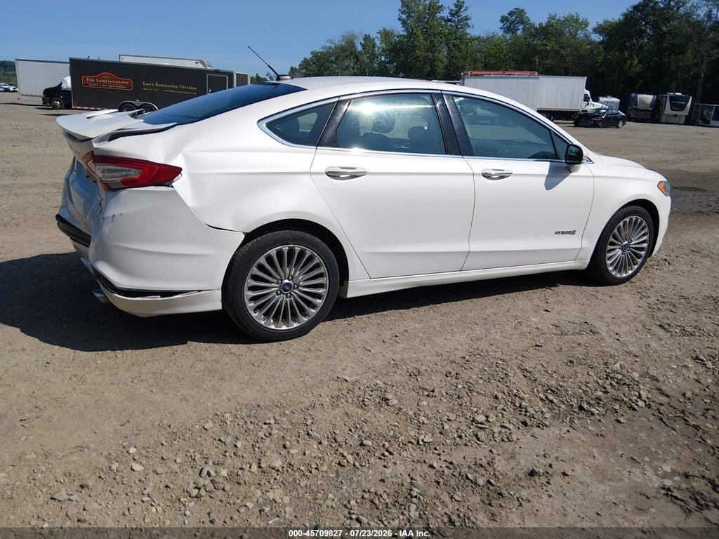3FA6P0RU6ER332842 2014 FORD FUSION HYBRID photo no. 4