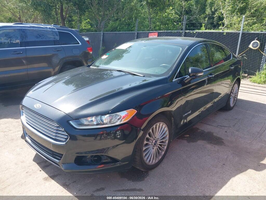 3FA6P0RU0ER123998 2014 FORD FUSION HYBRID photo no. 2