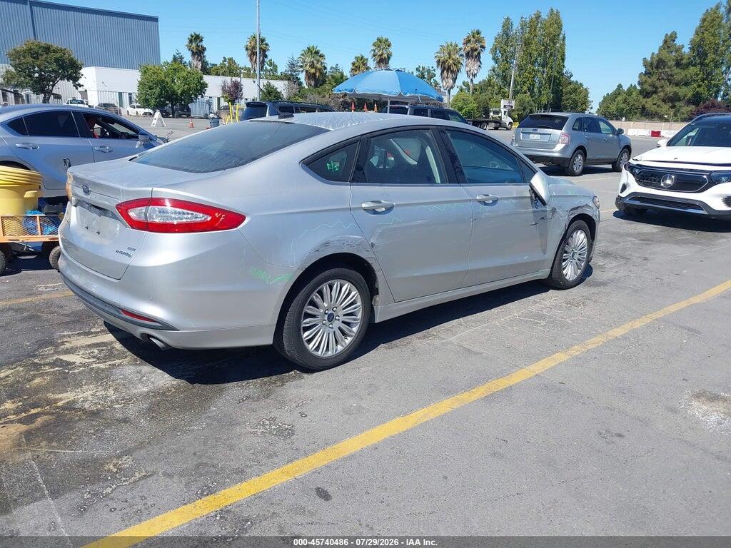 3FA6P0LU6ER357622 2014 FORD FUSION HYBRID photo no. 4