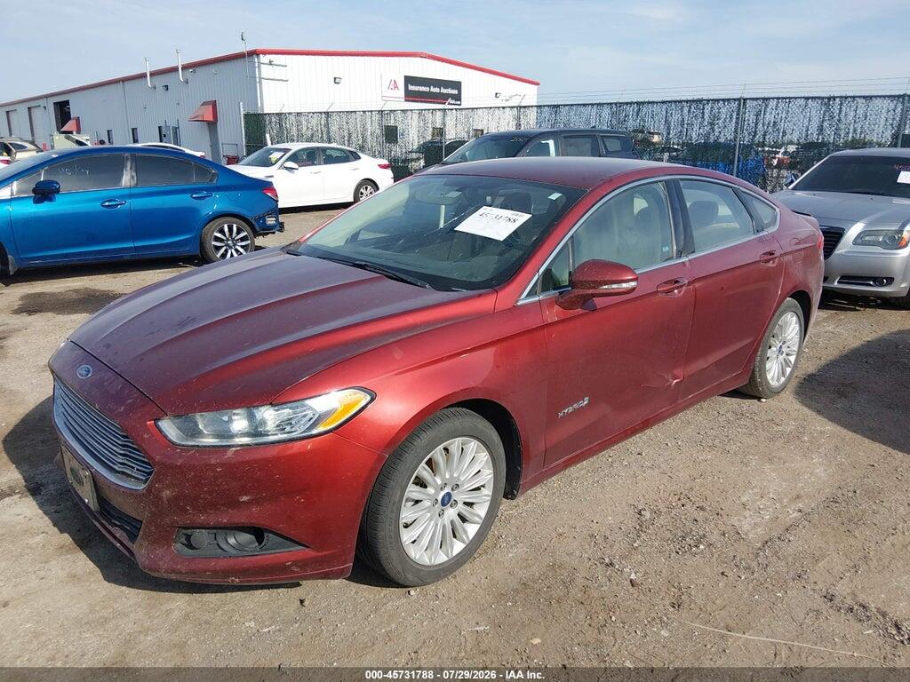 3FA6P0LU7ER212038 2014 FORD FUSION HYBRID photo no. 2