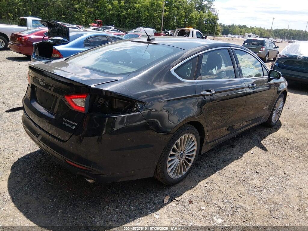 3FA6P0RU9ER351126 2014 FORD FUSION HYBRID photo no. 4