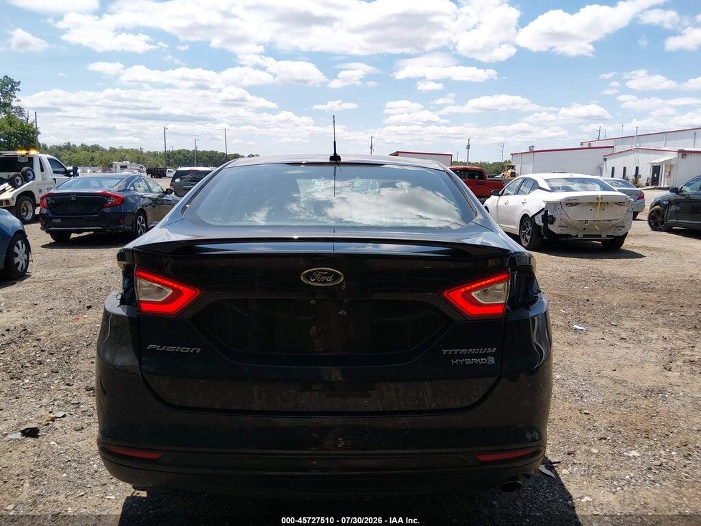 3FA6P0RU9ER351126 2014 FORD FUSION HYBRID photo no. 6