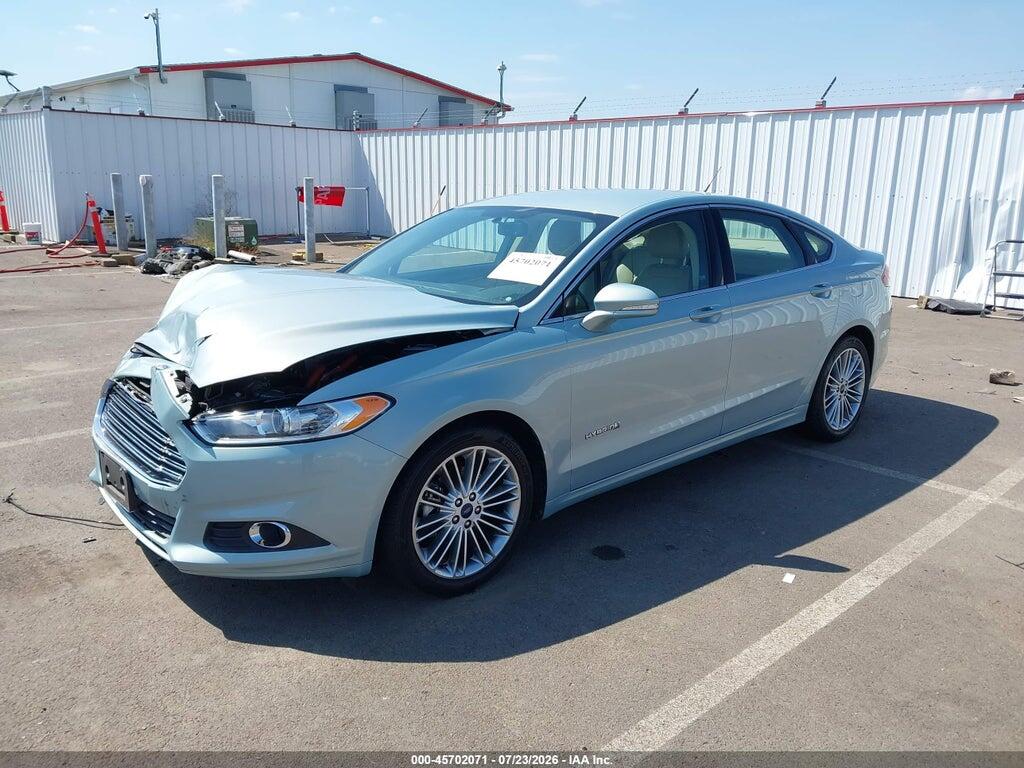 3FA6P0LU9ER212624 2014 FORD FUSION HYBRID photo no. 2