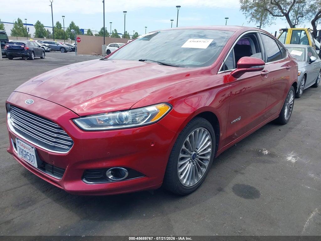 3FA6P0RUXER378707 2014 FORD FUSION HYBRID photo no. 2