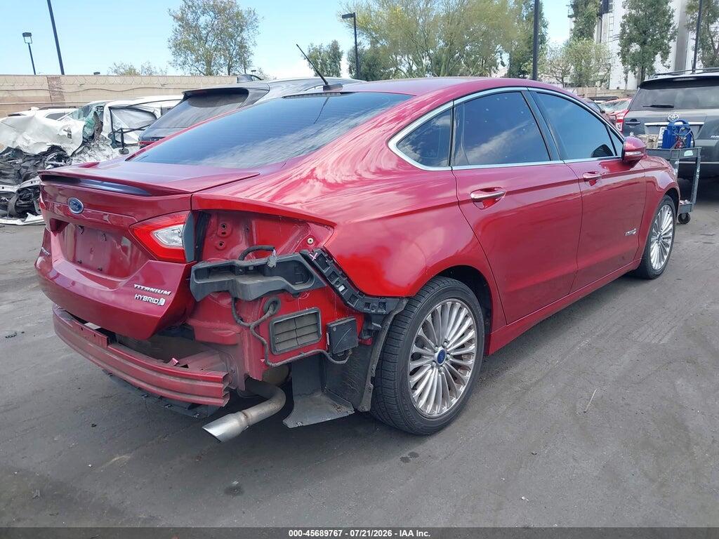 3FA6P0RUXER378707 2014 FORD FUSION HYBRID photo no. 4