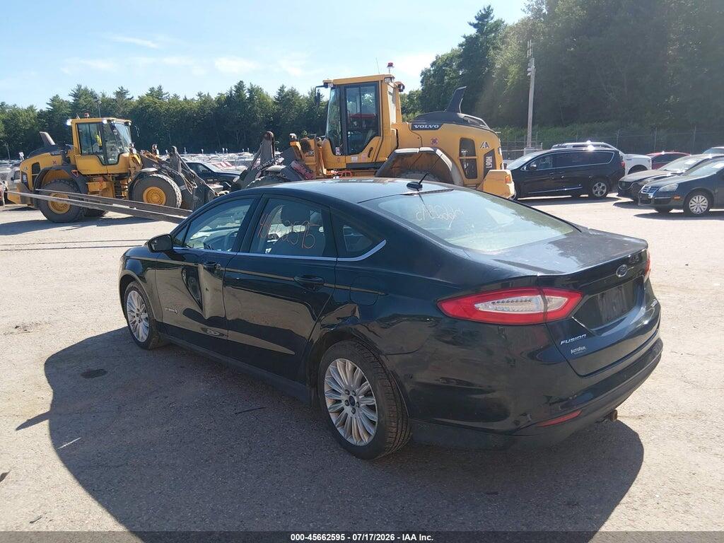 3FA6P0UU9ER274362 2014 FORD FUSION HYBRID photo no. 3