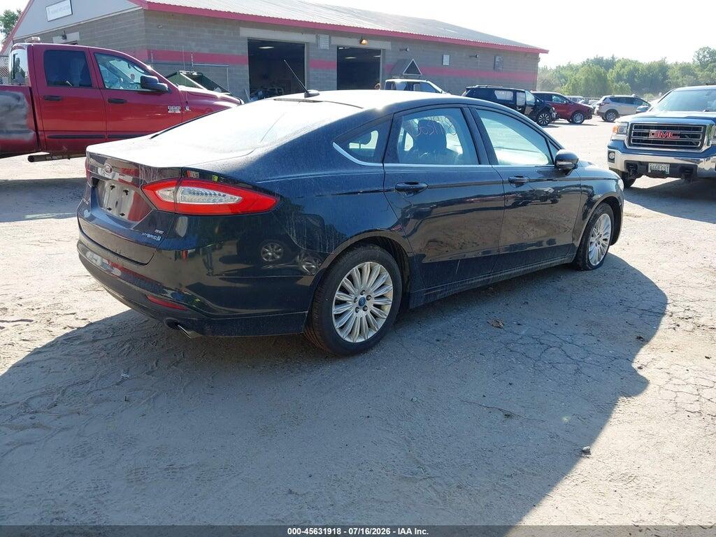 3FA6P0LU7ER132819 2014 FORD FUSION HYBRID photo no. 4