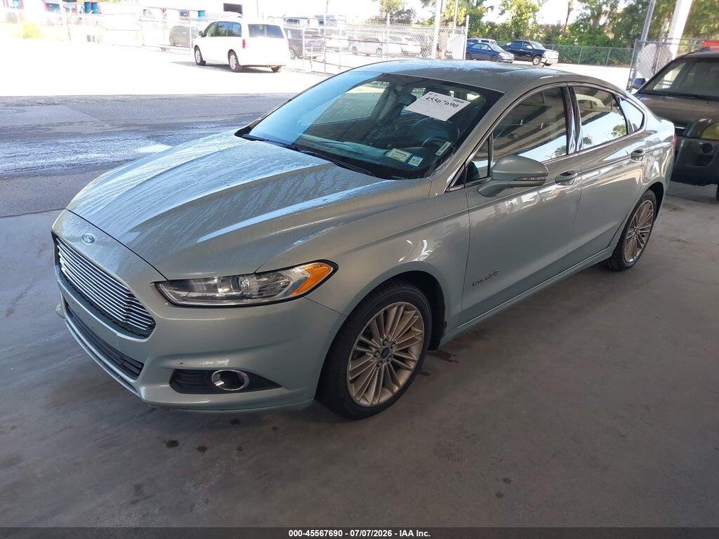 3FA6P0LU5ER172834 2014 FORD FUSION HYBRID photo no. 2