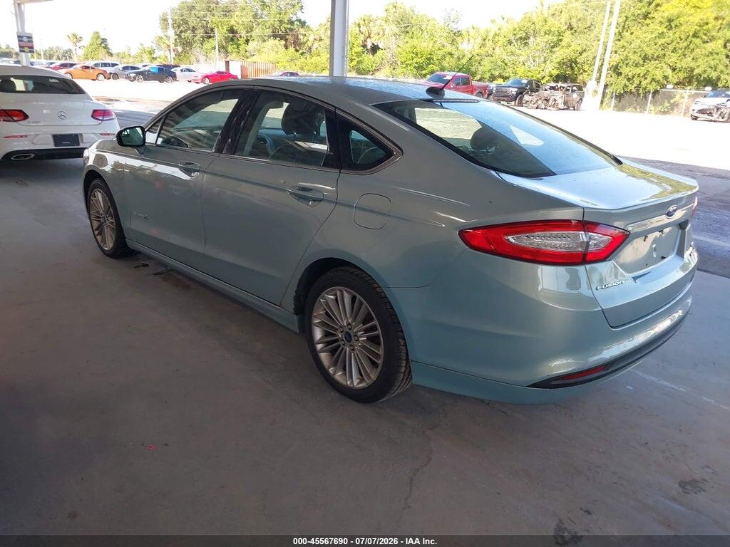 3FA6P0LU5ER172834 2014 FORD FUSION HYBRID photo no. 3