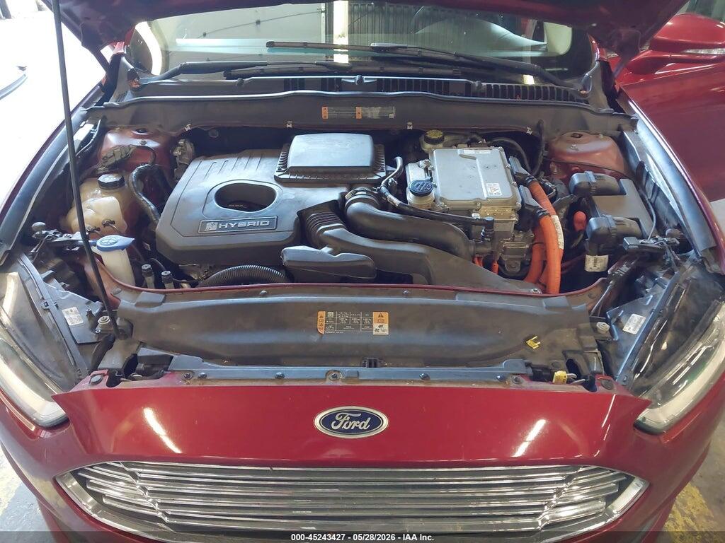 3FA6P0LU9ER186395 2014 FORD FUSION HYBRID photo no. 10