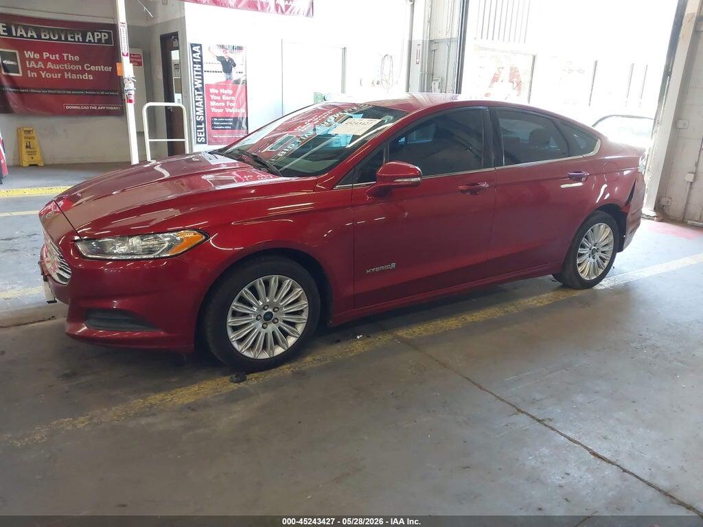 3FA6P0LU9ER186395 2014 FORD FUSION HYBRID photo no. 2