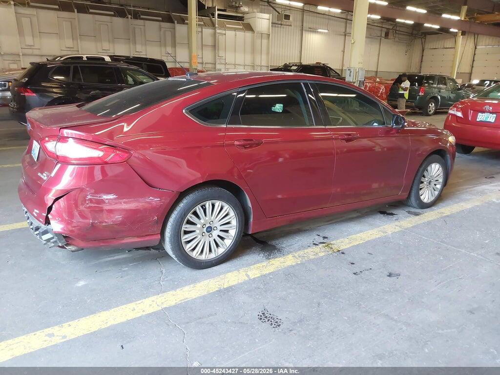 3FA6P0LU9ER186395 2014 FORD FUSION HYBRID photo no. 4