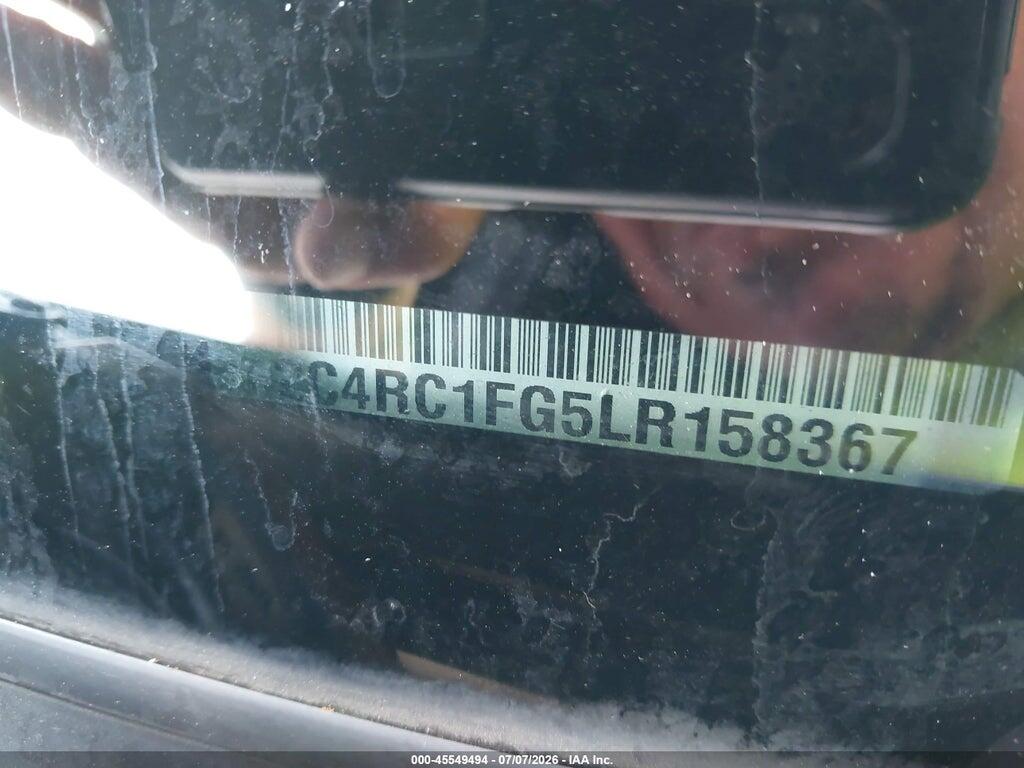 2C4RC1FG5LR158367 2020 CHRYSLER PACIFICA photo no. 9
