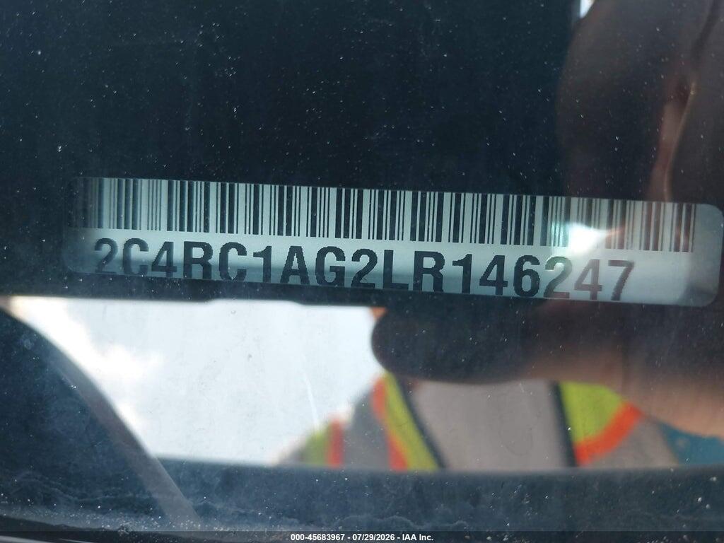 2C4RC1AG2LR146247 2020 CHRYSLER VOYAGER photo no. 9