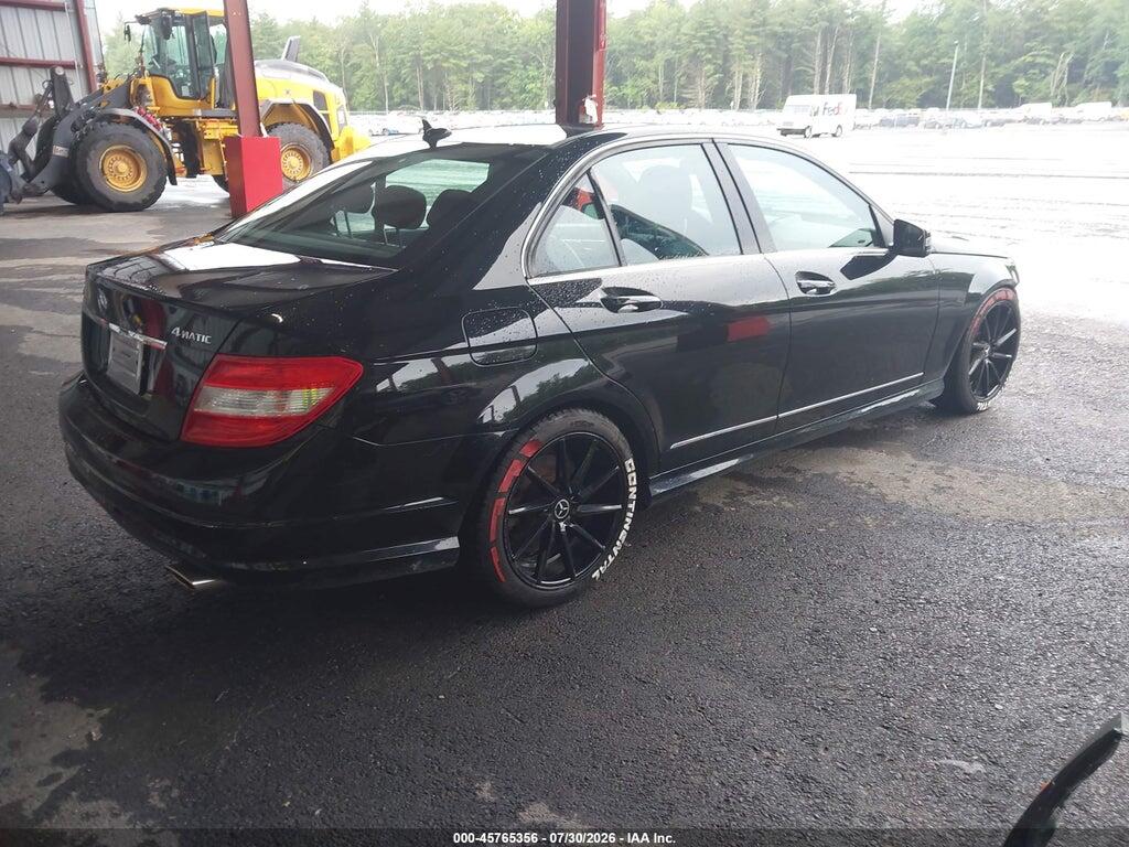 WDDGF8BB7AR102005 2010 MERCEDES-BENZ C 300 photo no. 4