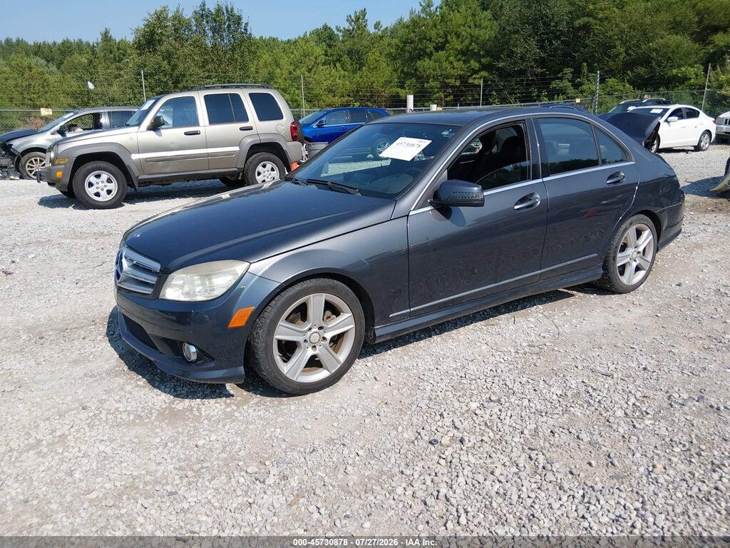 WDDGF5EB5AF475684 2010 MERCEDES-BENZ C 300 photo no. 2