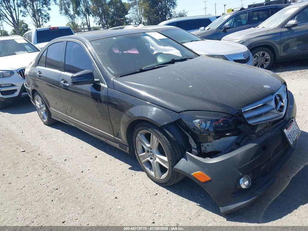 WDDGF5EB0AR109338 2010 MERCEDES-BENZ C 300 photo no. 1
