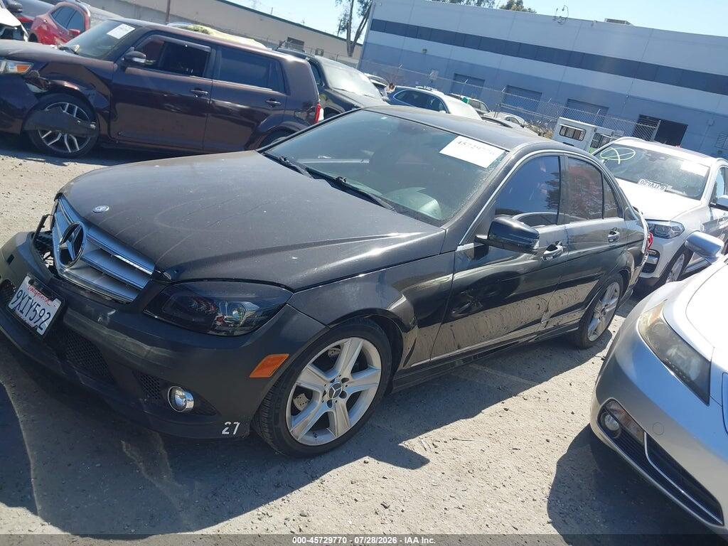 WDDGF5EB0AR109338 2010 MERCEDES-BENZ C 300 photo no. 2