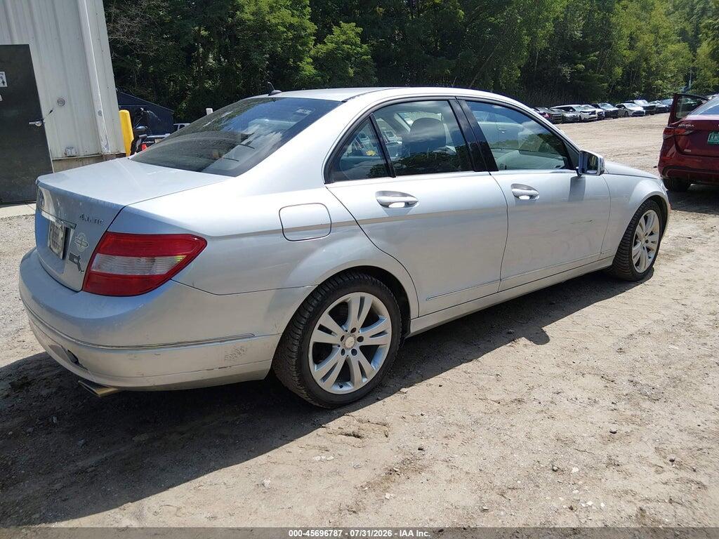 WDDGF8BB0AR111287 2010 MERCEDES-BENZ C 300 photo no. 4
