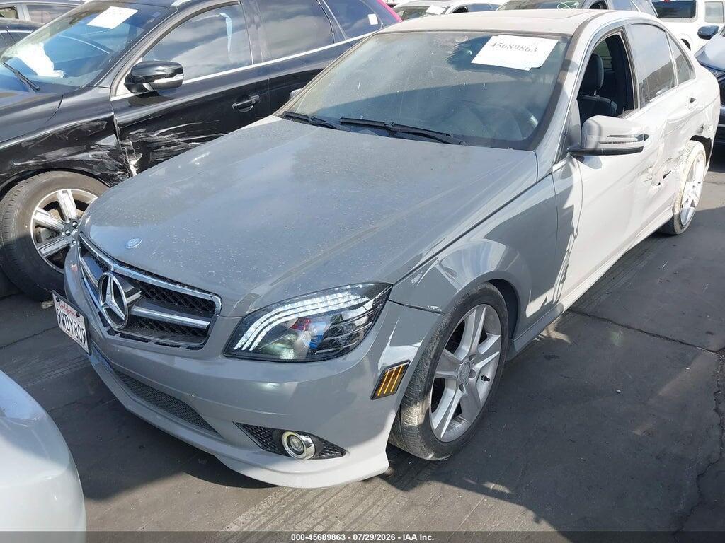 WDDGF8BB0AR127781 2010 MERCEDES-BENZ C 300 photo no. 2
