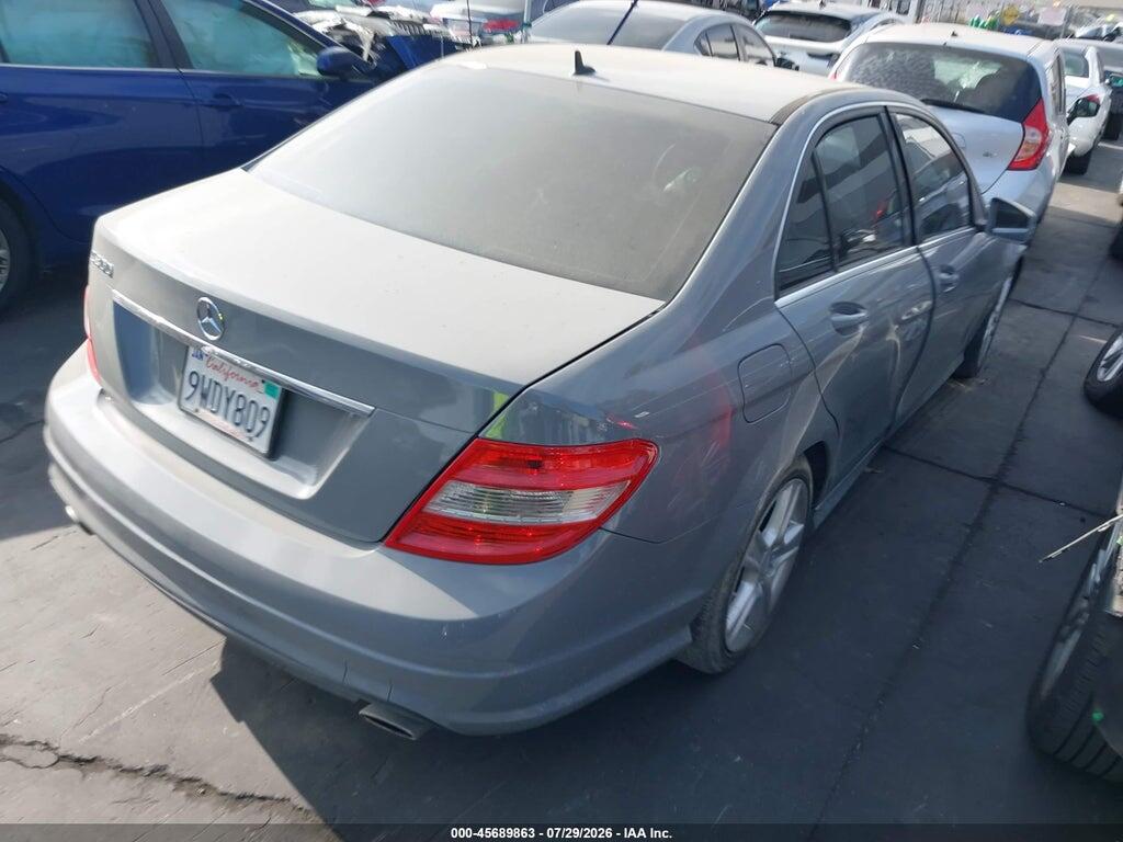 WDDGF8BB0AR127781 2010 MERCEDES-BENZ C 300 photo no. 4