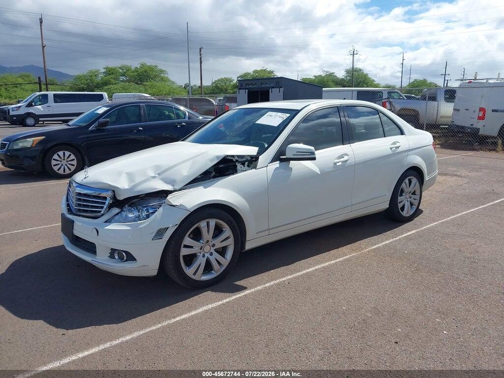 WDDGF5EB0AR131209 2010 MERCEDES-BENZ C 300 photo no. 2