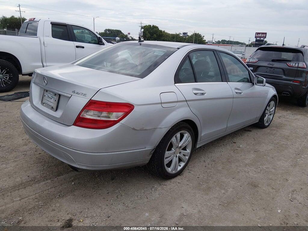 WDDGF8BB7AR100335 2010 MERCEDES-BENZ C 300 photo no. 4