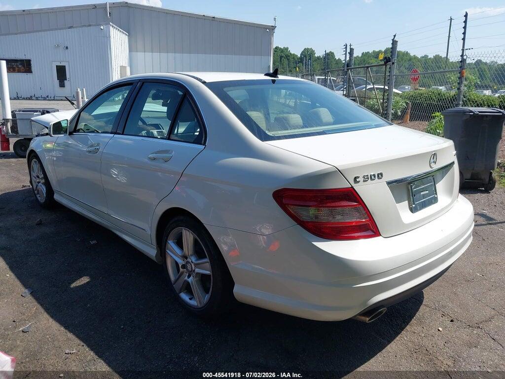 WDDGF8BB3AR105824 2010 MERCEDES-BENZ C 300 photo no. 3