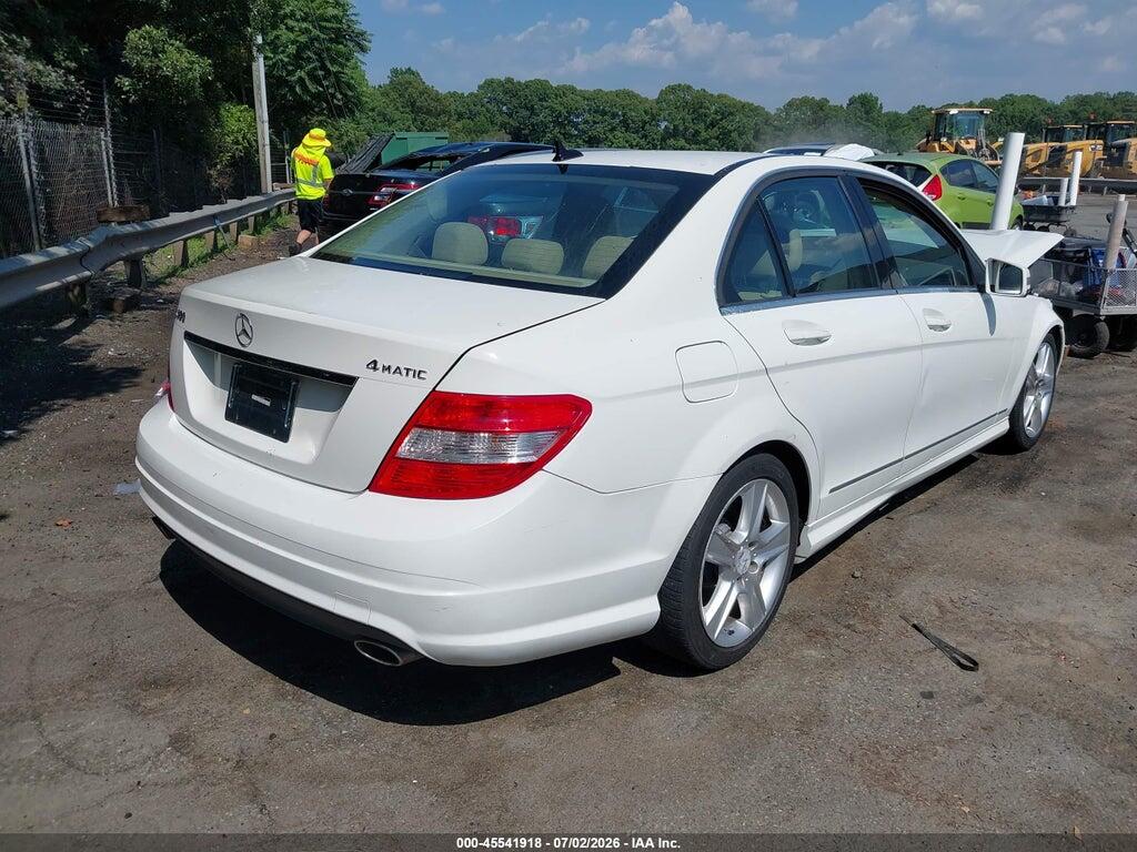 WDDGF8BB3AR105824 2010 MERCEDES-BENZ C 300 photo no. 4