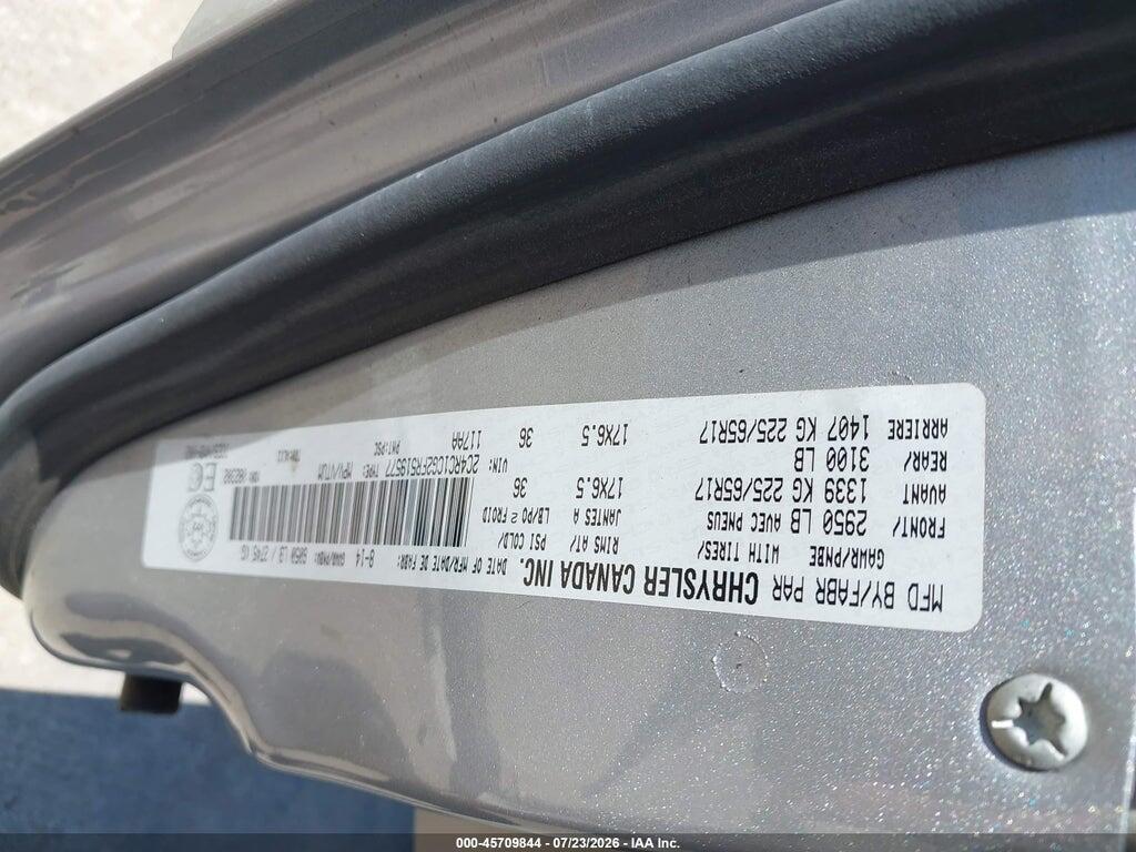 2C4RC1CG2FR519577 2015 CHRYSLER TOWN & COUNTRY photo no. 9