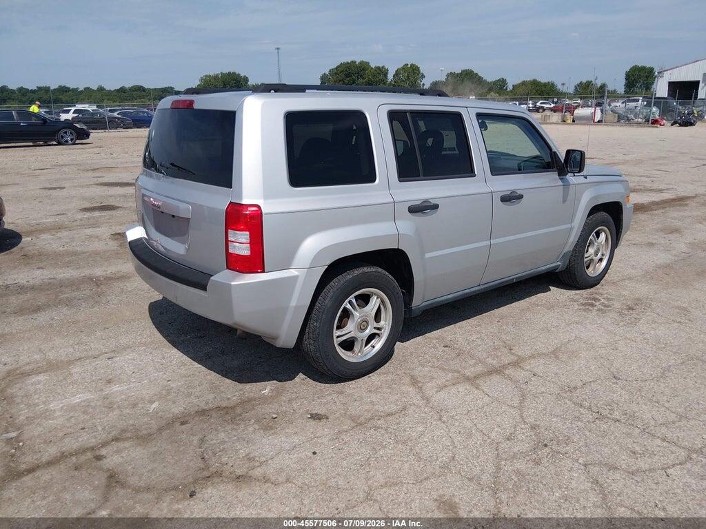 1J8FF28W08D514182 2008 JEEP PATRIOT photo no. 4