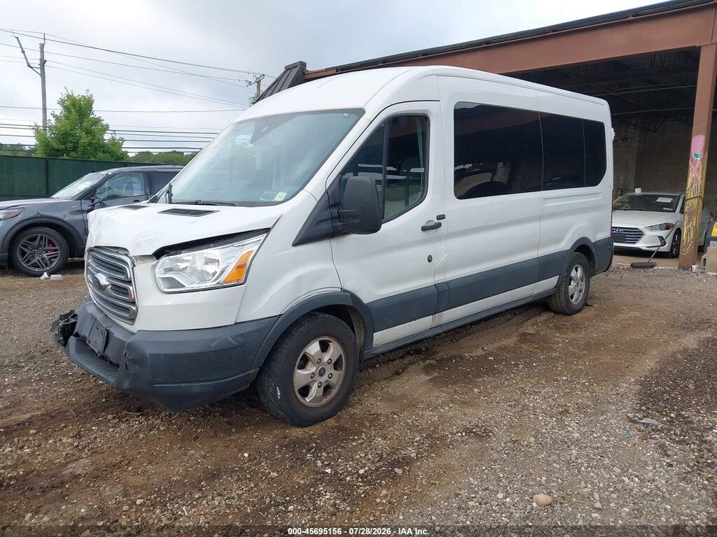 1FBAX2CMXHKA61824 2017 FORD TRANSIT-350 photo no. 2