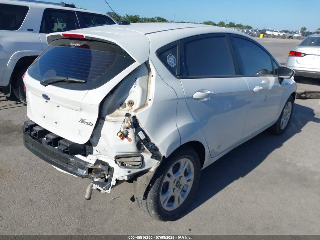 3FADP4EJ7GM205236 2016 FORD FIESTA photo no. 4