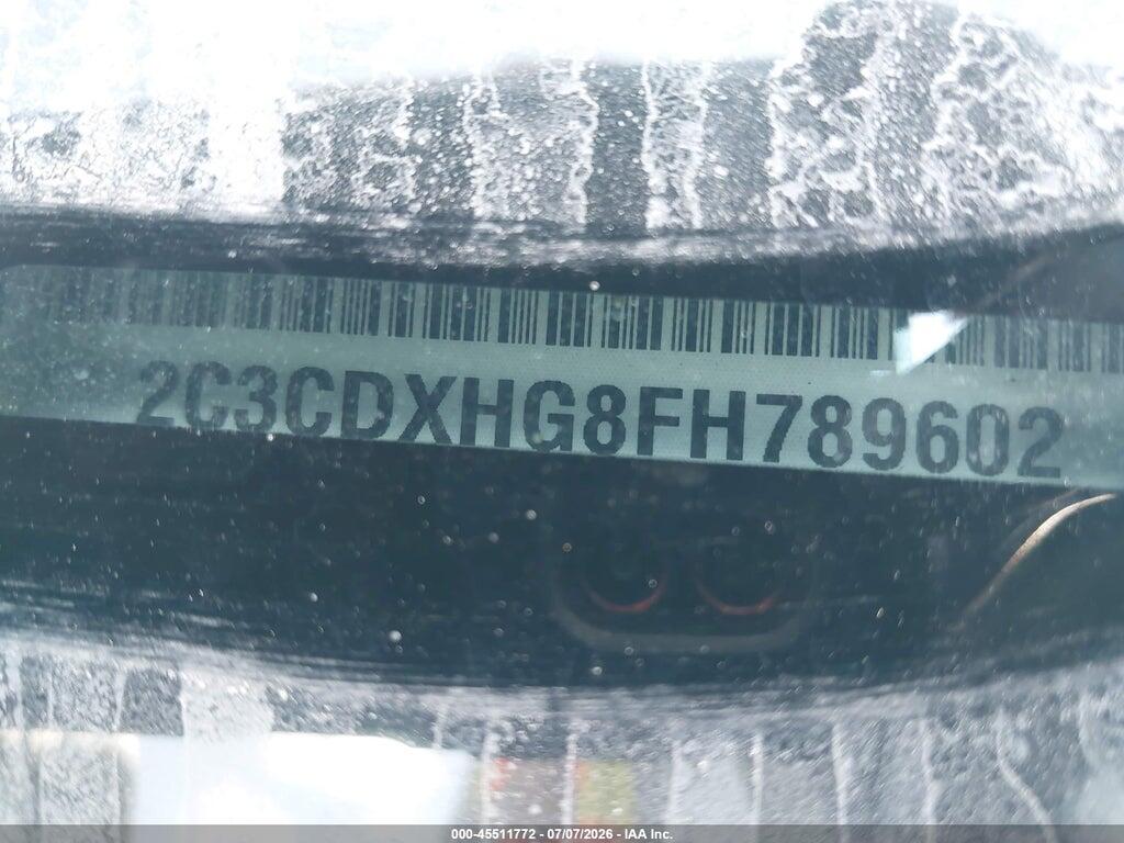 2C3CDXHG8FH789602 2015 DODGE CHARGER photo no. 9