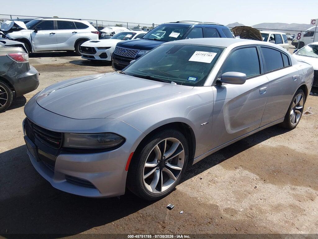 2C3CDXCT2FH762352 2015 DODGE CHARGER photo no. 2