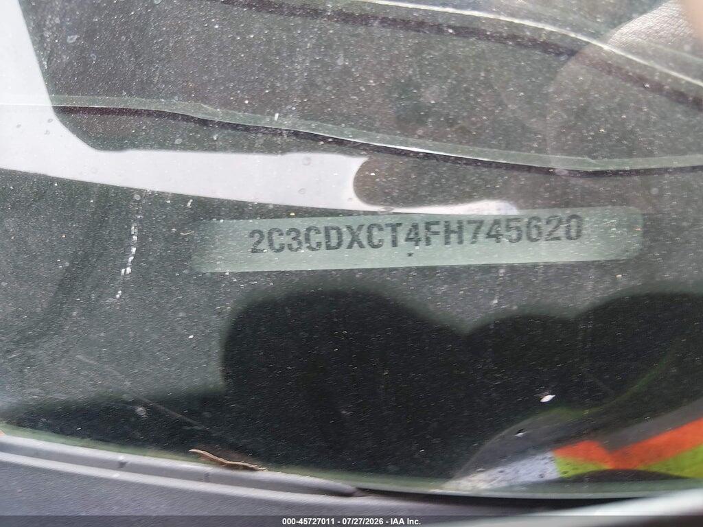 2C3CDXCT4FH745620 2015 DODGE CHARGER photo no. 9
