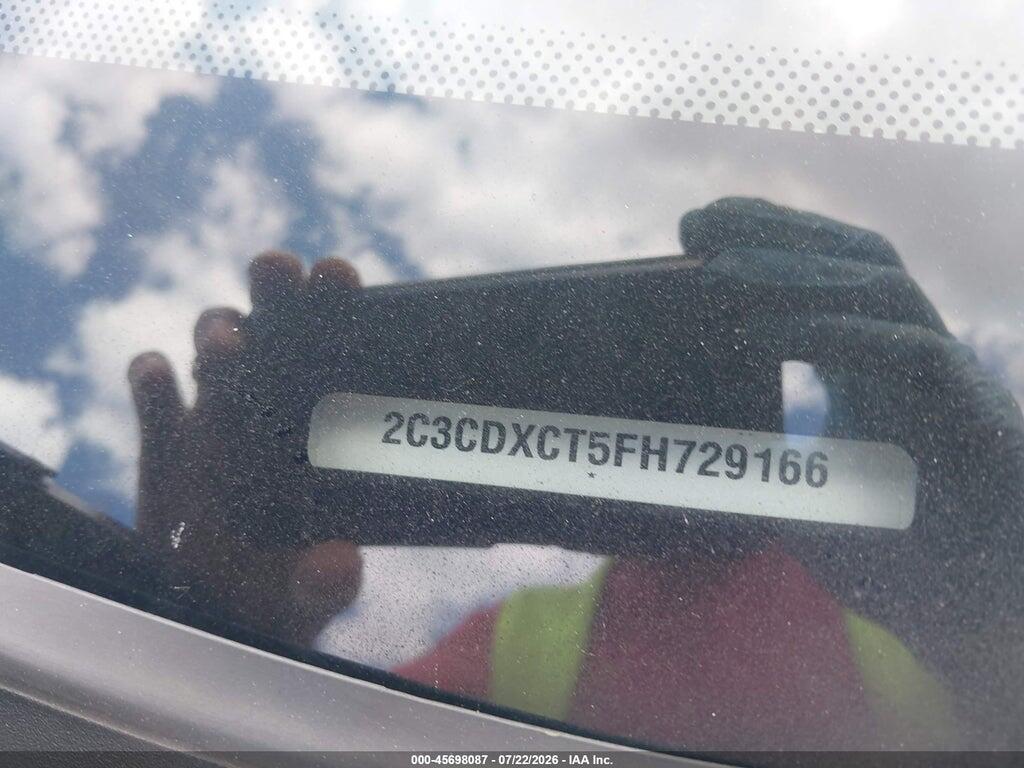 2C3CDXCT5FH729166 2015 DODGE CHARGER photo no. 9