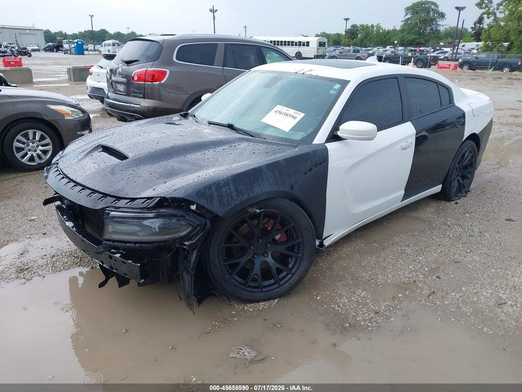 2C3CDXCT0FH800256 2015 DODGE CHARGER photo no. 2