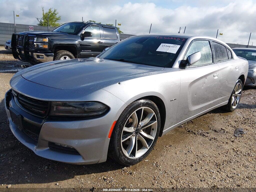 2C3CDXCT0FH729057 2015 DODGE CHARGER photo no. 2