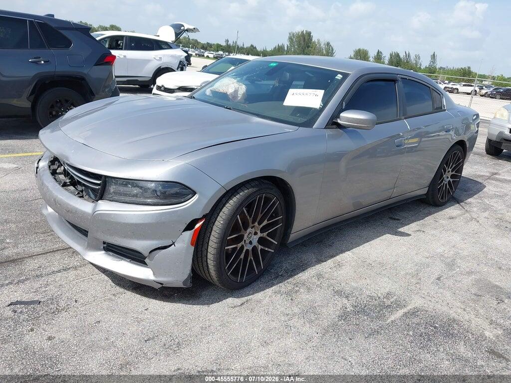 2C3CDXBG8FH916602 2015 DODGE CHARGER photo no. 2