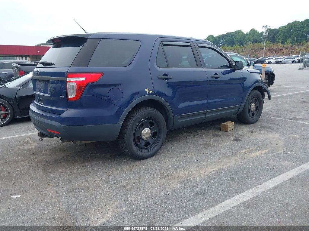1FM5K8AR0EGB85477 2014 FORD UTILITY POLICE INTERCEPTOR photo no. 4