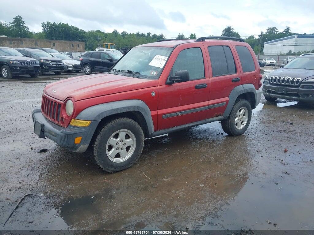 1J4GL48K67W536505 2007 JEEP LIBERTY photo no. 2