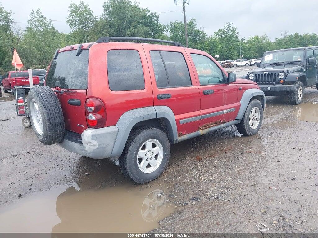 1J4GL48K67W536505 2007 JEEP LIBERTY photo no. 4