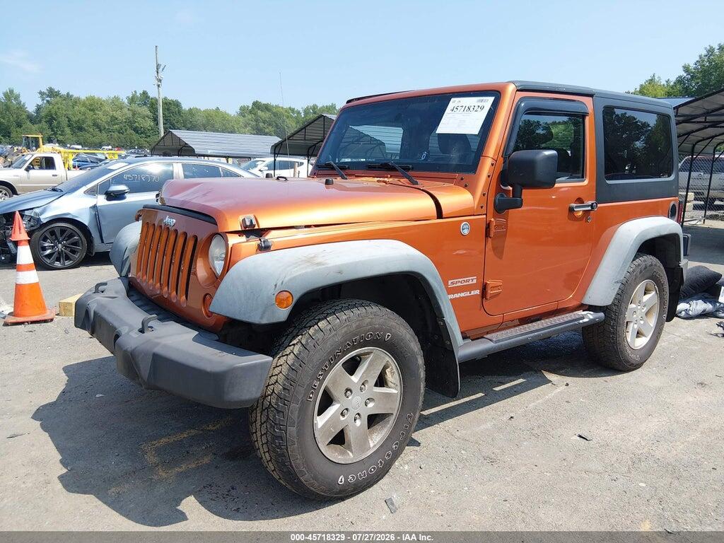 1J4AA2D1XBL542864 2011 JEEP WRANGLER photo no. 2