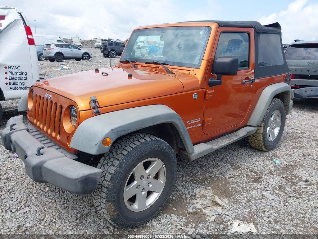 1J4GA2D10BL620255 2011 JEEP WRANGLER photo no. 2