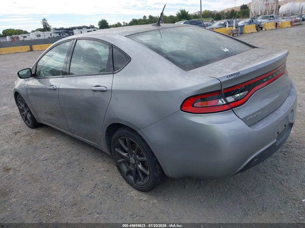 1C3CDFAA9FD311458 2015 DODGE DART photo no. 3