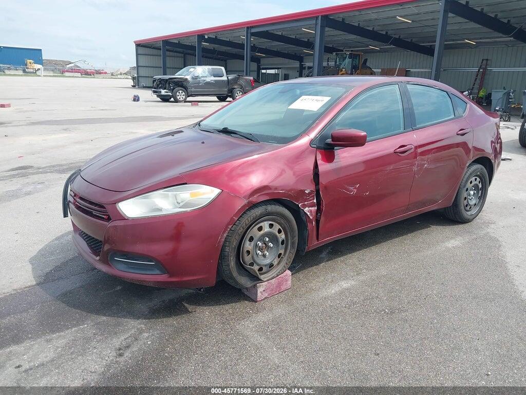 1C3CDFAA0FD281881 2015 DODGE DART photo no. 2