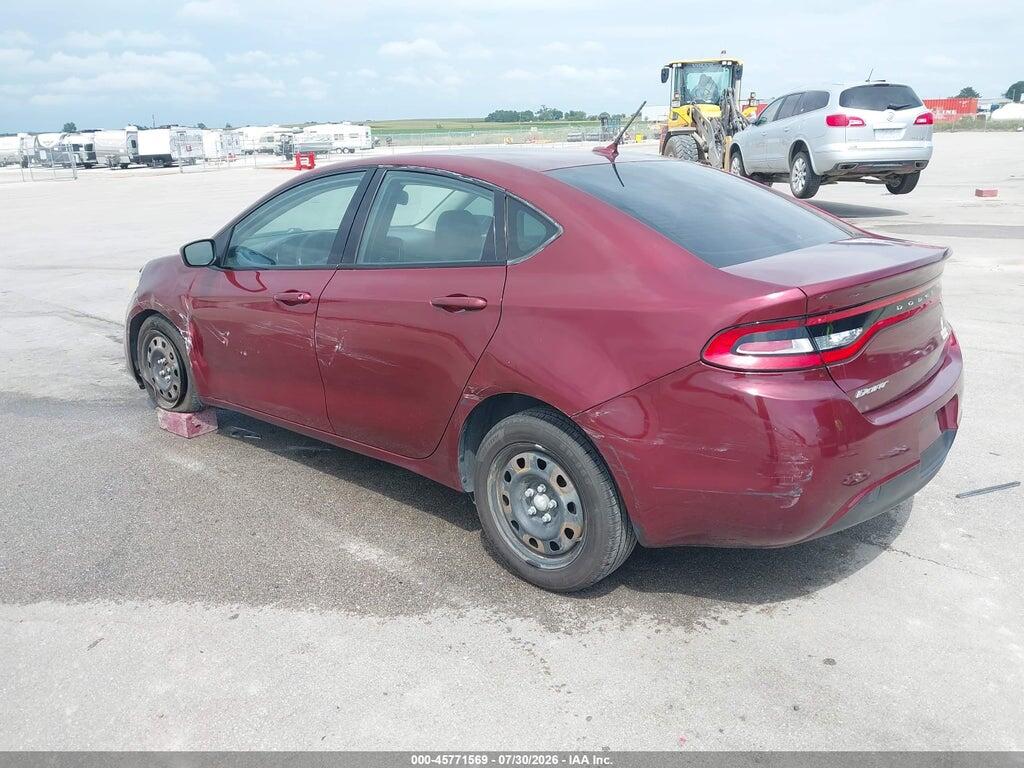1C3CDFAA0FD281881 2015 DODGE DART photo no. 3